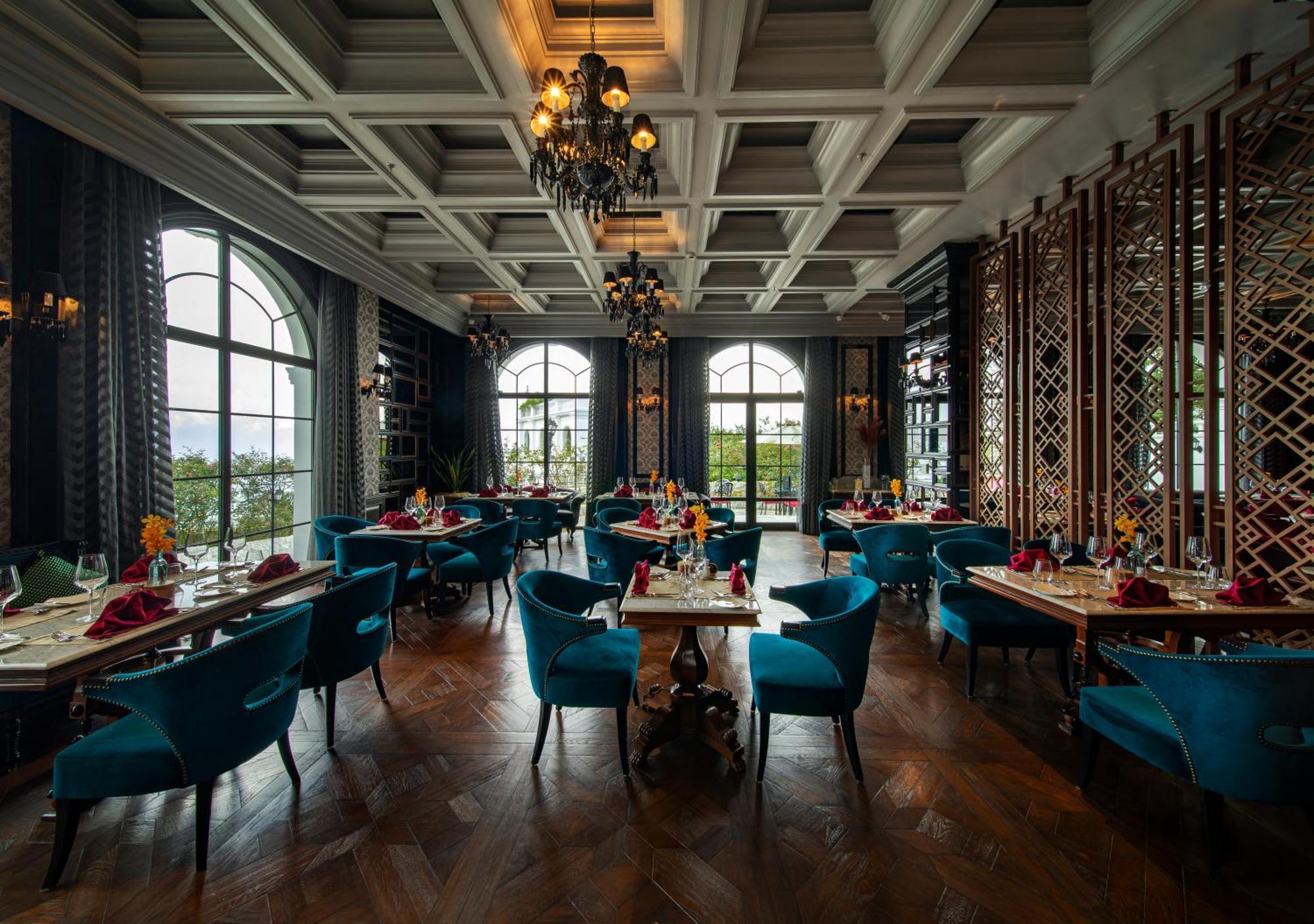 Silk Path Grand Sapa Resort & Spa Dış mekan fotoğraf The restaurant