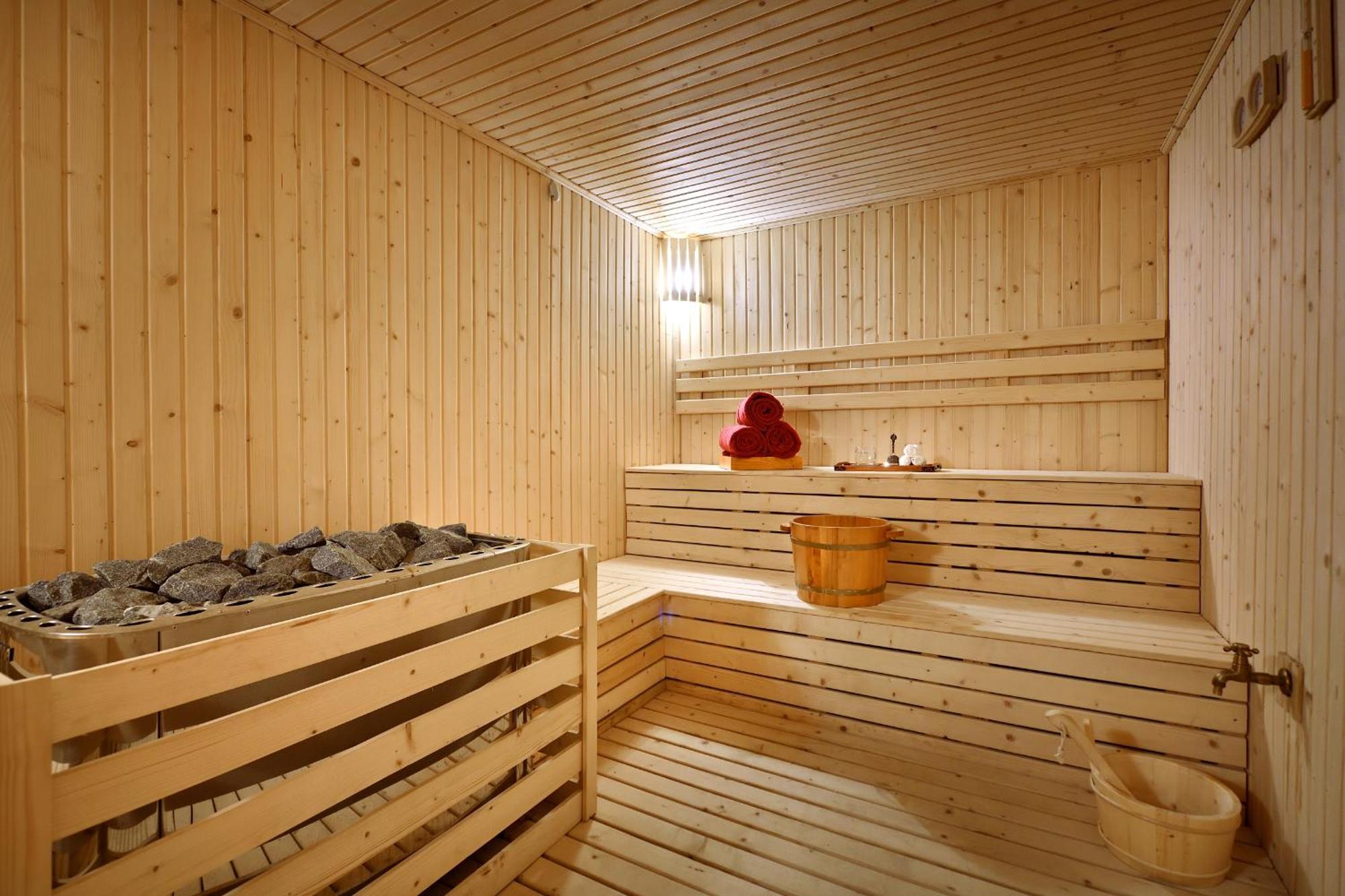 Silk Path Grand Sapa Resort & Spa Dış mekan fotoğraf A Finnish sauna